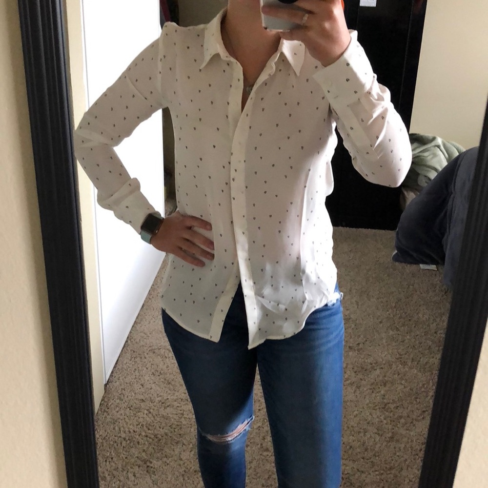 Long sleeve blouse